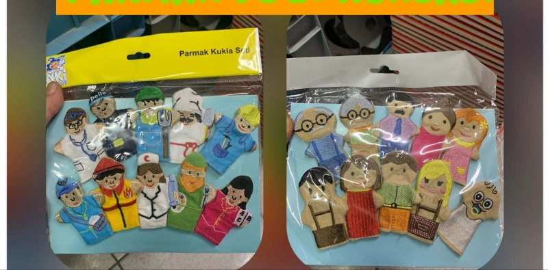 10LU PARMAK KUKLA SETİ